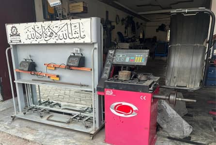 Wheel Alignment & Tyre Changer