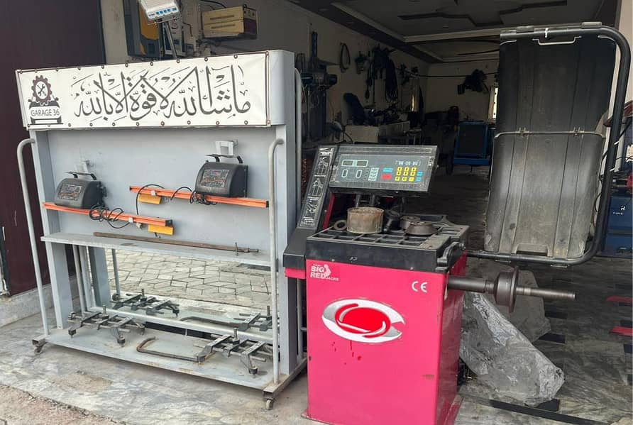 Wheel Alignment & Tyre Changer 0