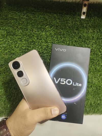 vivo v50 lite 4months warranty 8+8gb 256 gb