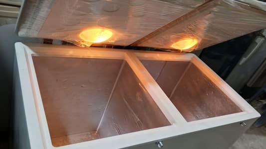 Haier deep freezer double door condition 10 by 10 urgent sale