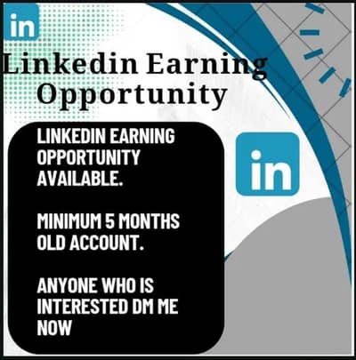 Online Jobs/ Online Earning Opportunity Via LinkedIn