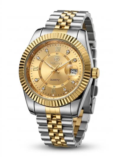 Rusted Durable, stylish comfortable Premium Stainless Steel watches