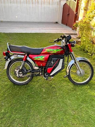 Electric bike Used condition 2023 jolta Je 70D batteries new hai