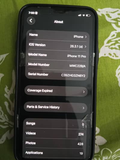 I phone 11 pro PTA approved