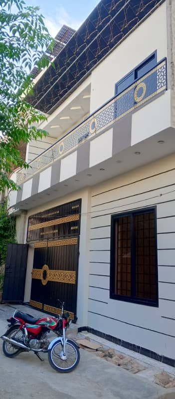 Bashir town rafyqamer road 5 mrla proper double story luxury house urgent Sale