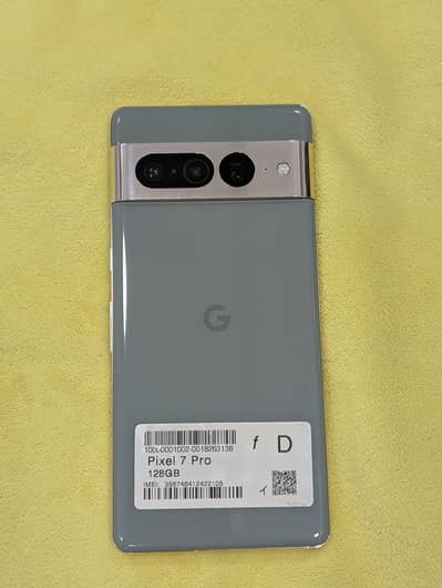 GOOGLE PIXEL 7 PRO DUAL SIM APPROVED 03082970317
