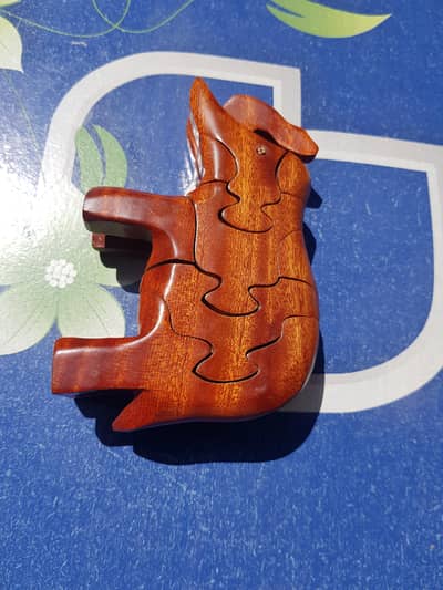 Wooden Puzzle Elephant