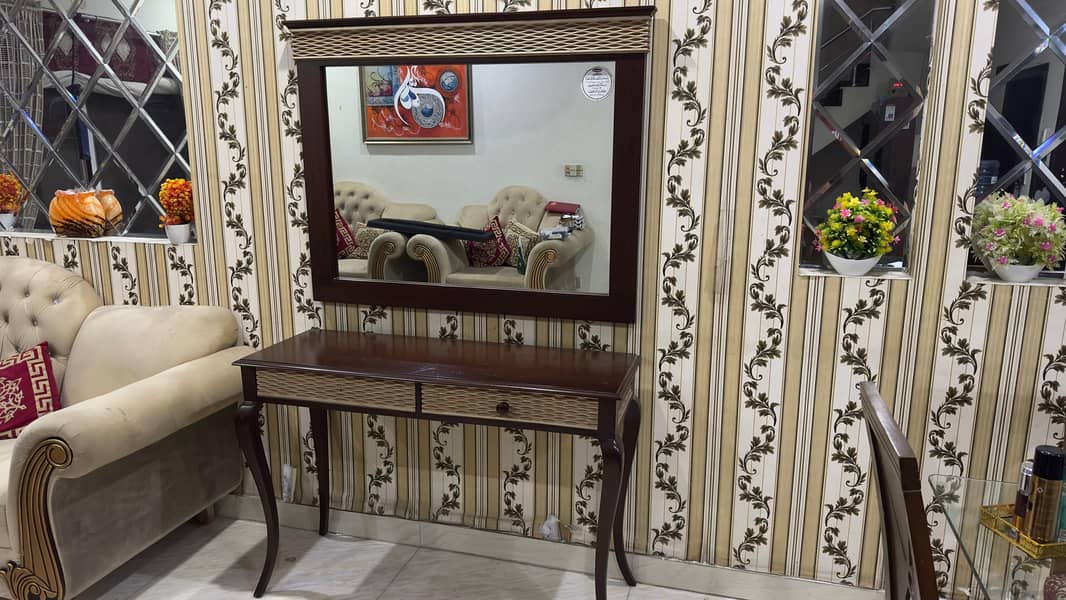 Console Table With Mirror 0