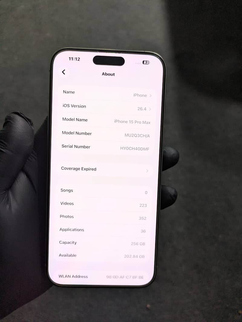 iPhone 15 Pro Max (256GB) – Natural Titanium (Dual Physical SIM) 1