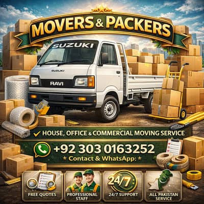 Best movers and packers in Faisalabad/loading unloading services/move