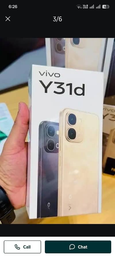 vivo y31d just 5 days used