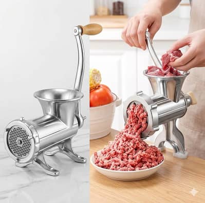 Brand New Heavy Duty Manual Meat Grinder / Qeema Machine - Unused