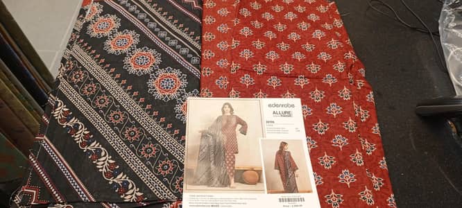 woman unstiched khaddar 3 pc