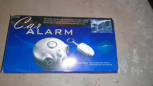 New car alarm