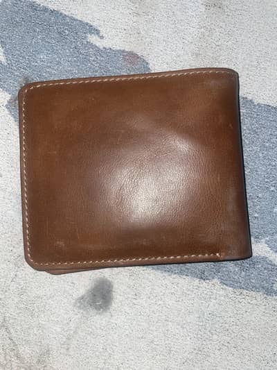 Pure leather wallet