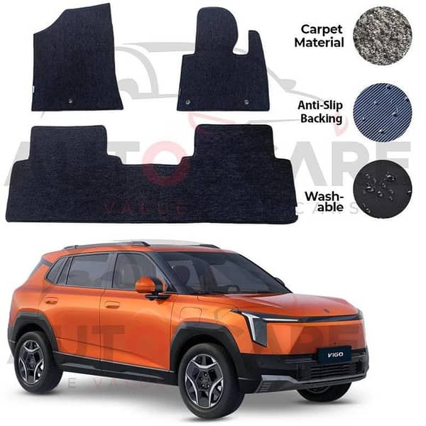 Dongfeng Vigo Genuine Fitting Carpet Floor Mat 3PCS - Model 2026