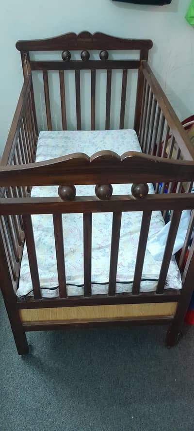 wooden kids cot