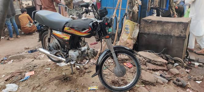 Salam I am selling my bike in normal condition.