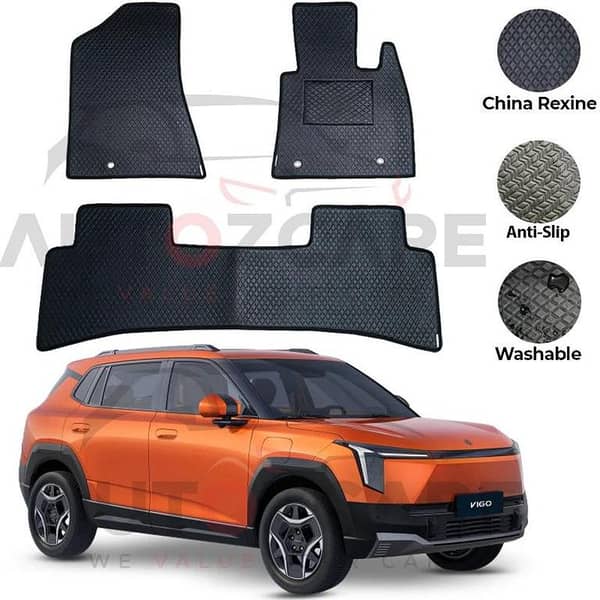 Dongfeng Vigo China Rexine Floor Mat 3PCS - Model 2026