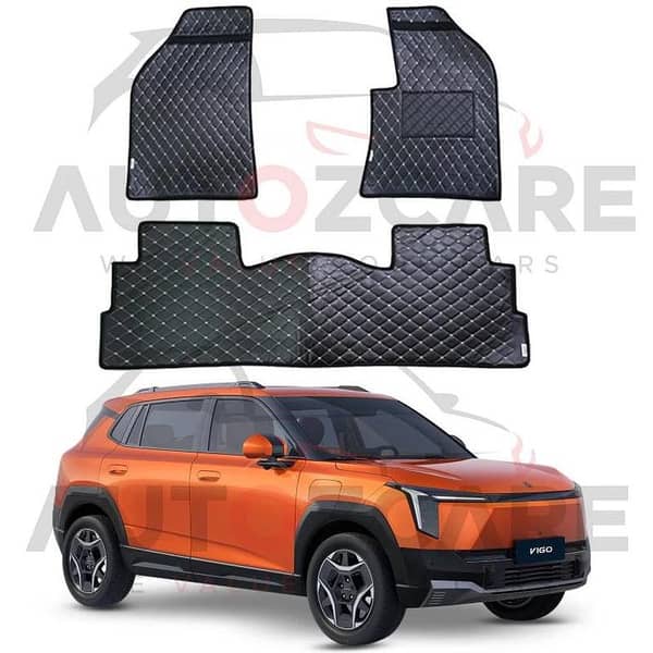 Dongfeng Vigo 7D Floor Mat (Flat Style) 3PCS - Model 2026