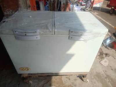 waves deep freezer double door