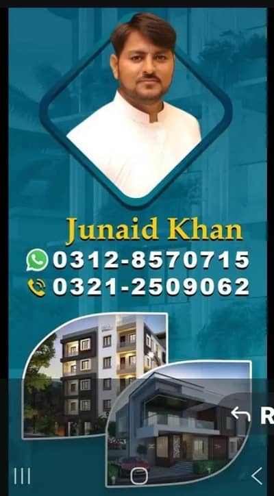 *Flat for sale in North Karachi 7D2. Alrauf Appartment 2,