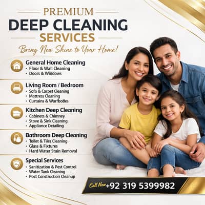 Urgent Deep Cleaning Services, Room Kitchen Bathroom Deep Cleaning