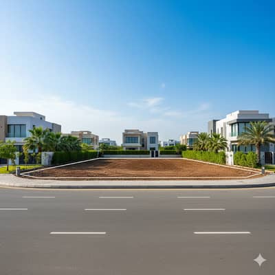 Prime 2000 Sq Yards Plot For Sale 24th Street, Phase 8 Zone-A, DHA Karachi!