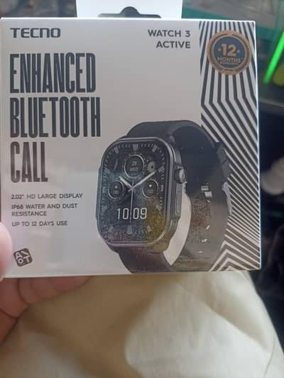 Tecno enhanced Bluetooth call watch