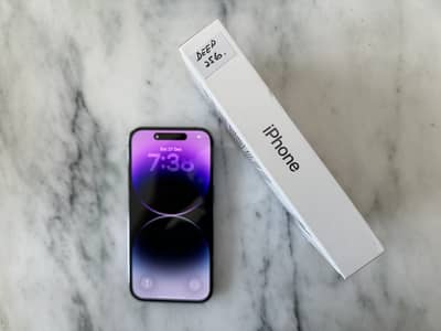 iPhone 14 Pro 256GB - PTA Approved - 100% Battery Health Like New