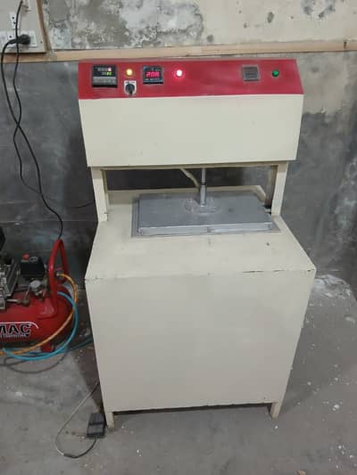 scotch bright packing macine single head with compressor