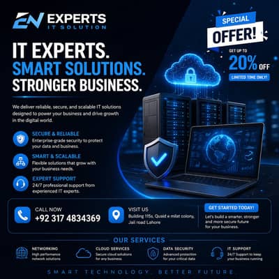 EN Experts IT Solutions – Smart, Secure & Reliable IT Services