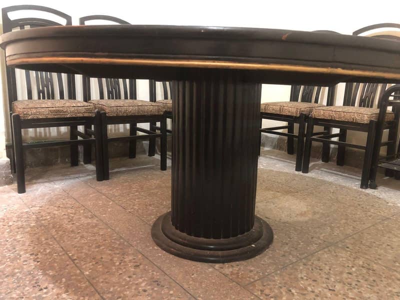 Solid Wood Dining Table Never Used 1