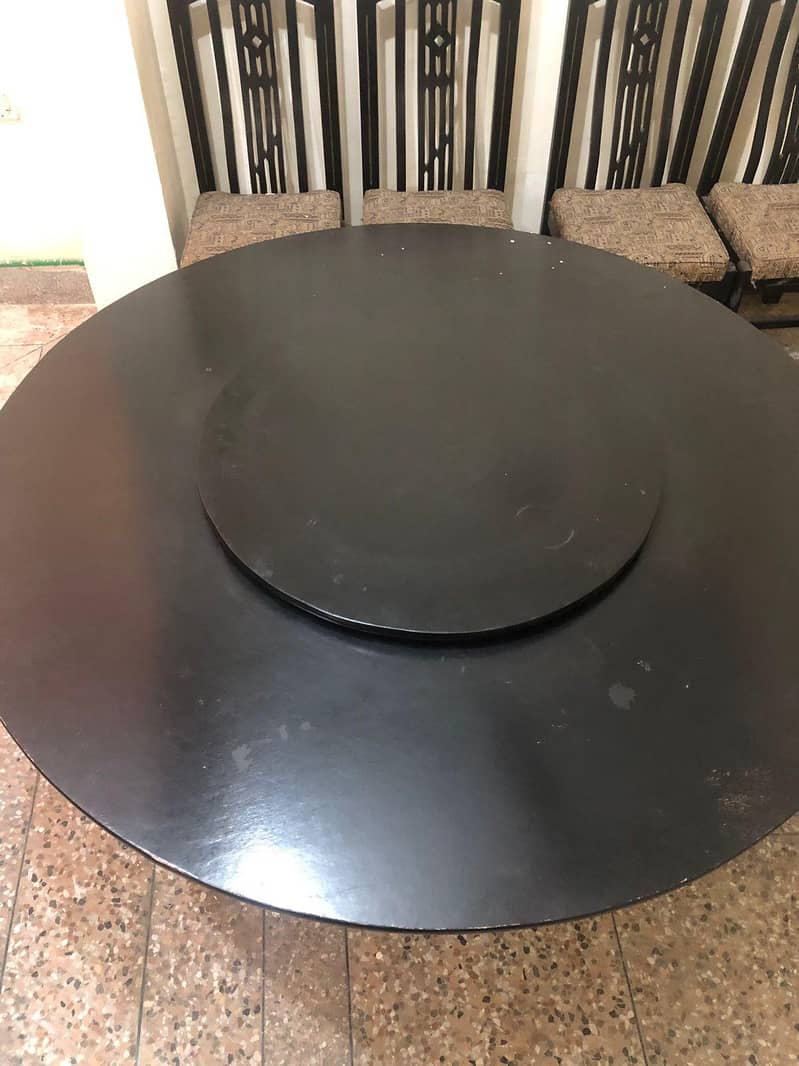 Solid Wood Dining Table Never Used 2