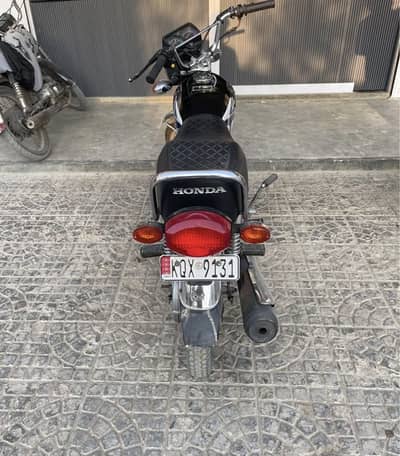 Honda CG125 2025 Model black karachi