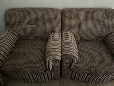 5 seater sofa set , self manufactured