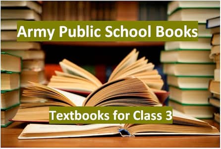 Army public school class 3 book set 2nd hand