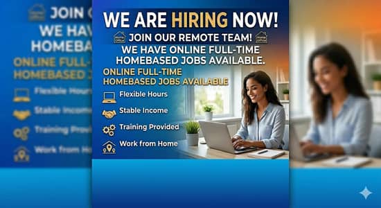 we are hiring candidate for online work