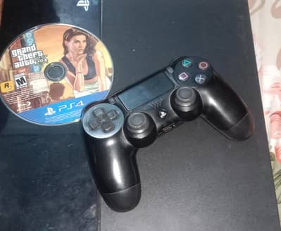 ps4 with gta 5 disc