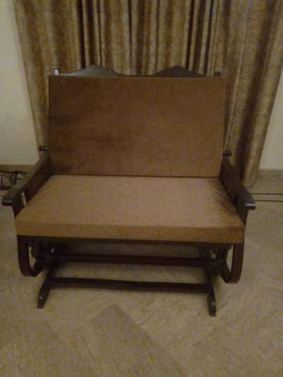 Double sized rocking chair