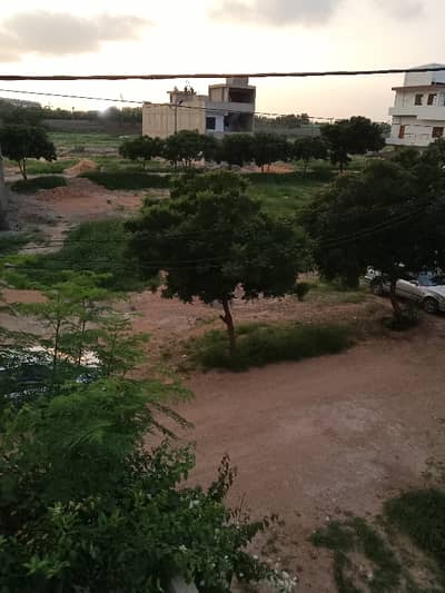 Single Belt Back Side Park West Open Plot