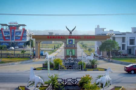 2x 3.5 Marla Commercial Plot For Sale in Sanjwal Model Town Attock, Jhala khan Road