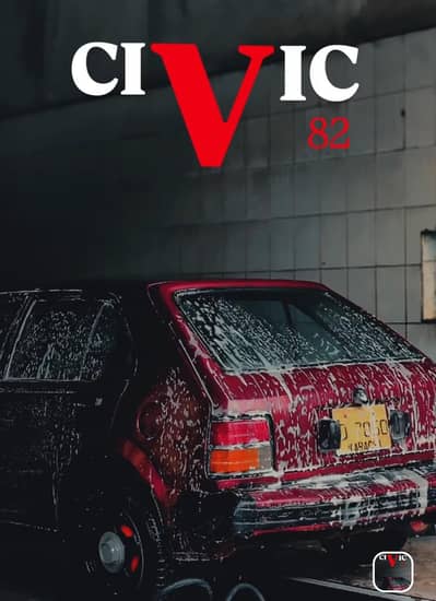 HONDA CIVIC 82 Antique car of modifying lovers