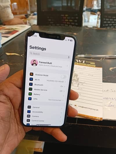 Iphone xs black 256 gb
