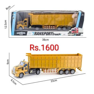 Children's Pull Back Toy Truck 38cm