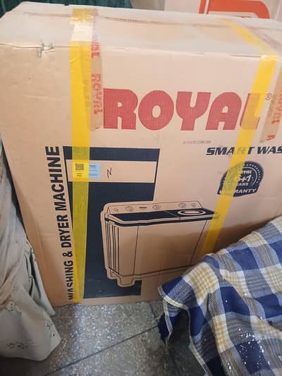 Royal double washing machine