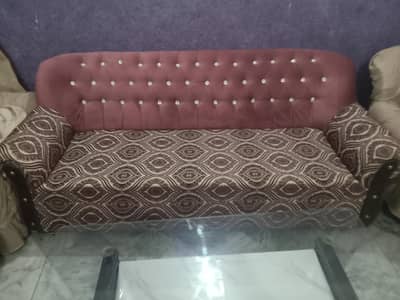 5 seater sofa set minimal used