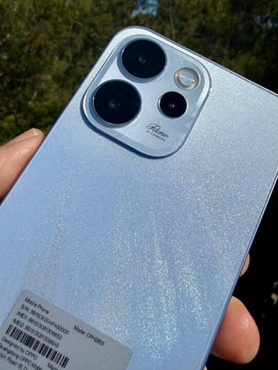 Oppo Reno 15F 5G just Open Box 10/10 Lush condition Full Box for sale