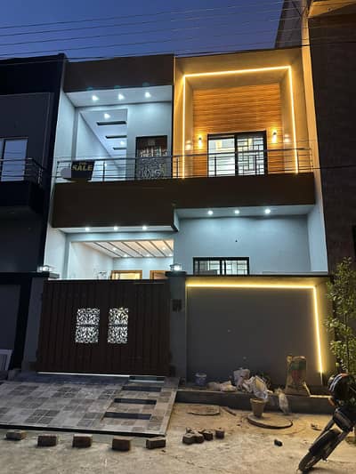 4 MARLA BRAND NEW TRIPLE STOREY HOUSE FOR SALE IN EDEN RESIDENCIA