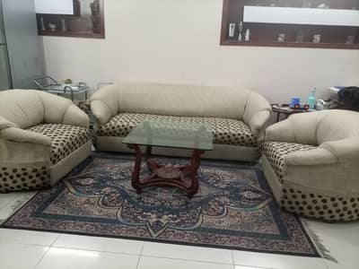 5-Seater used Sofa Set